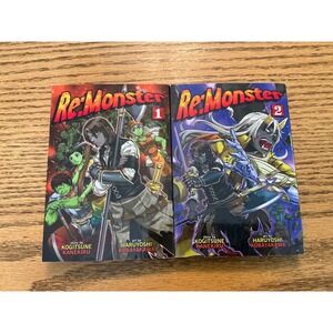 Re:Monster Manga Vol 1-2 English Seven Seas Entertainment Kogitsune Kanekiru